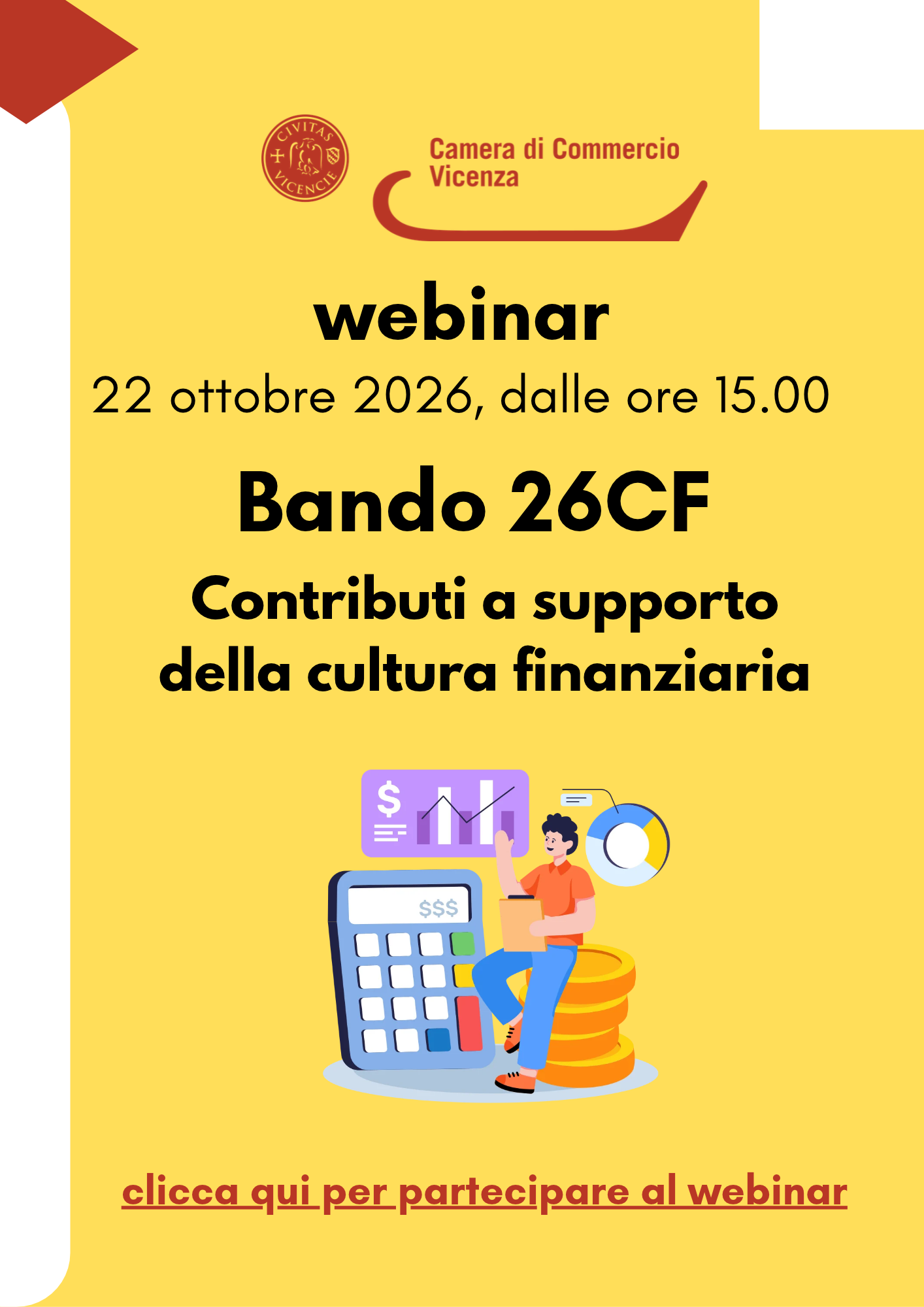 BANDO CULTURA FINANZIARIA - ANNO 2026 (26CF)