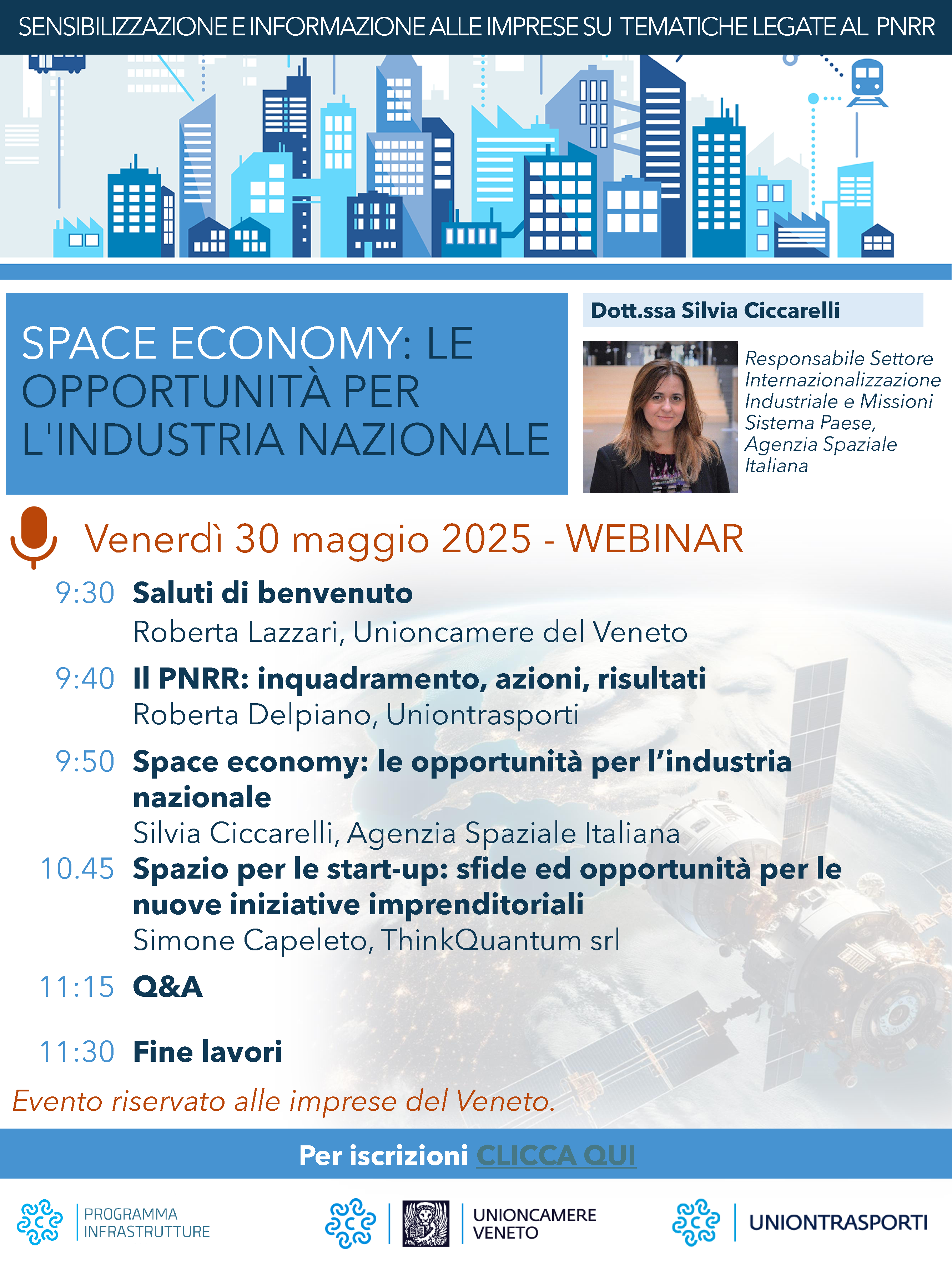 Webinar di sensibilizzazione e informazione