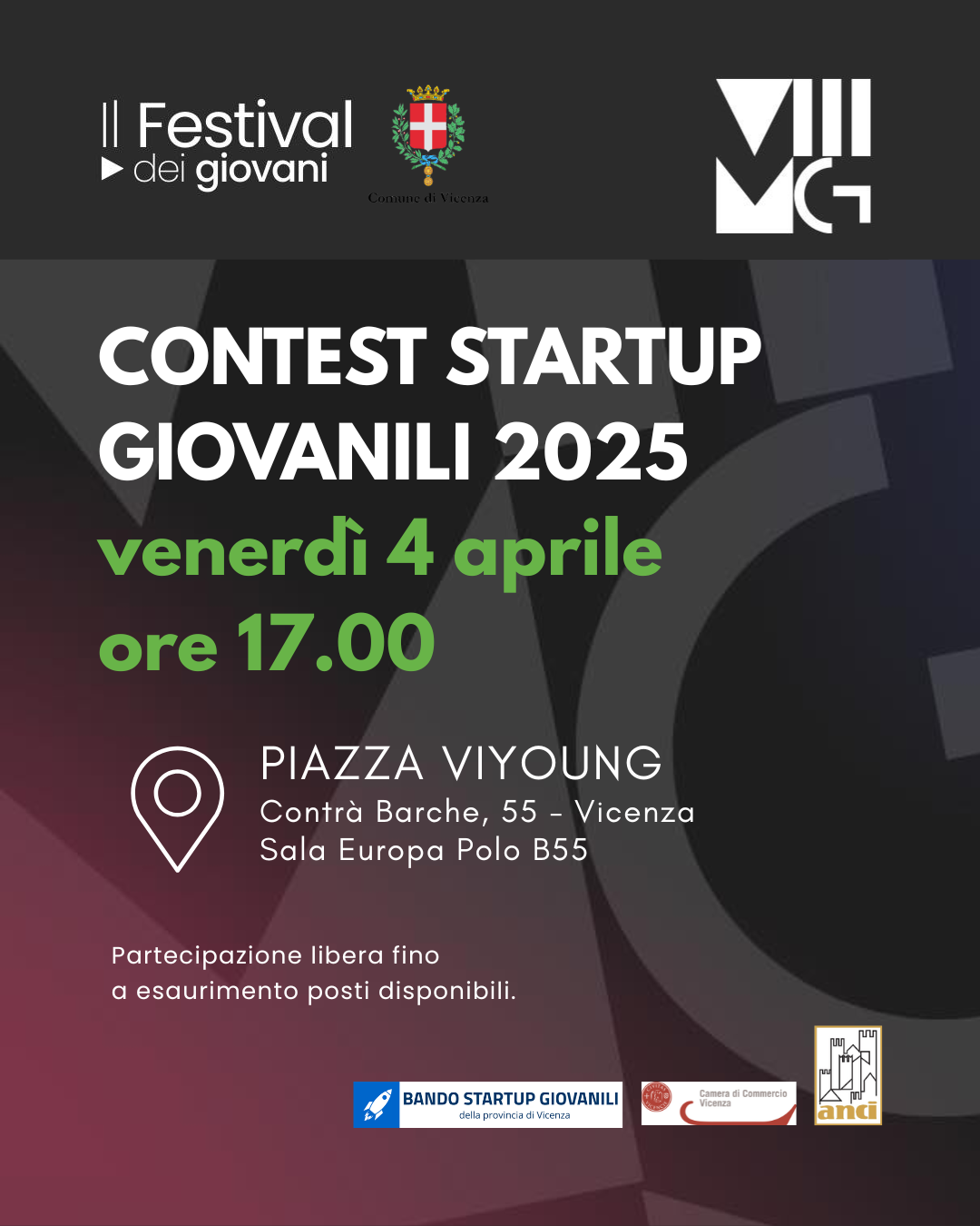 Bando Startup Giovanili 2025 - GRADUATORIA LOCANDINA_VIYOUNG_CONTEST_6071_1.png (Art. corrente, Pag. 1, Foto generica)
