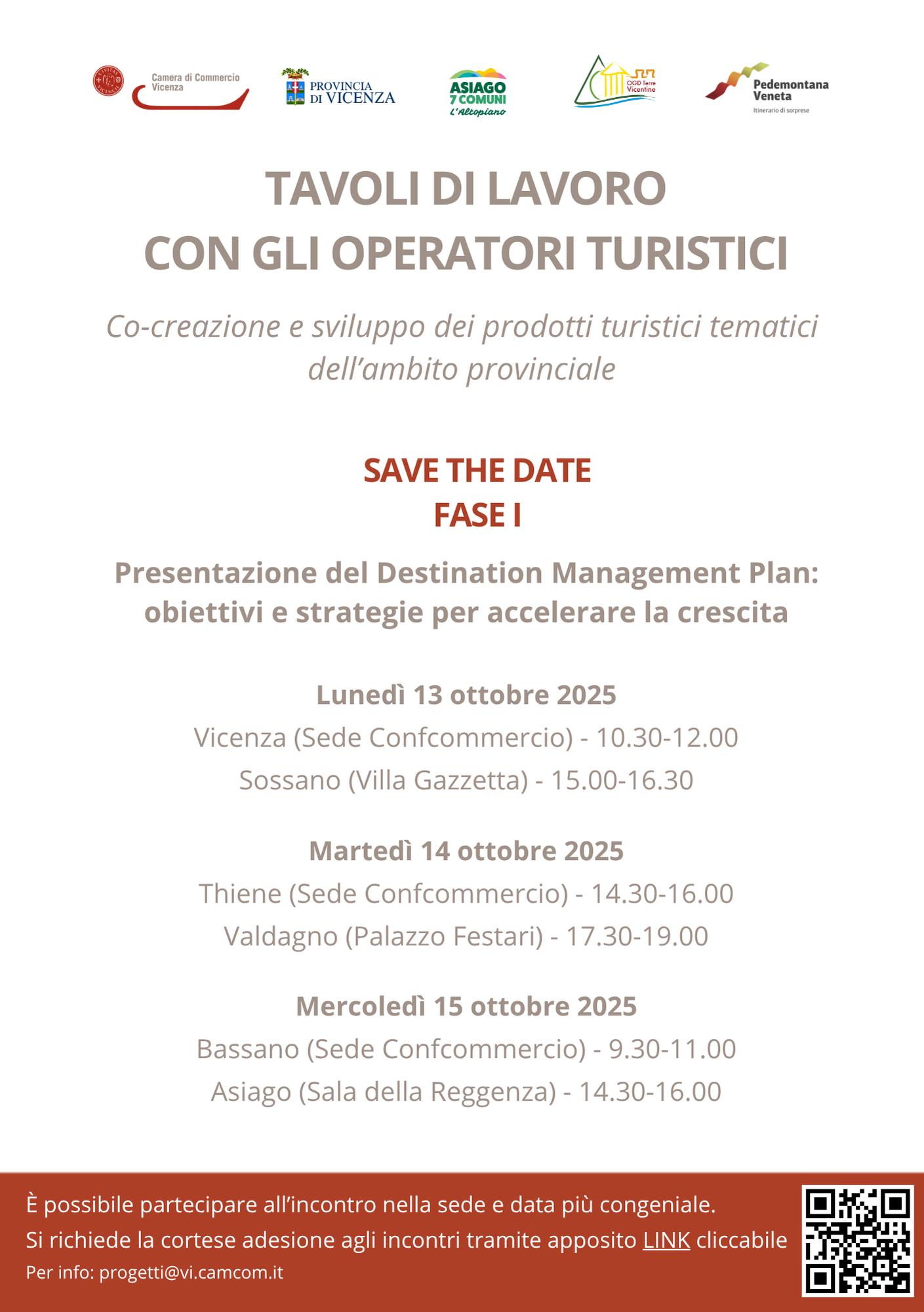 Consulta Turismo del Territorio (C.T.T.) Locandina