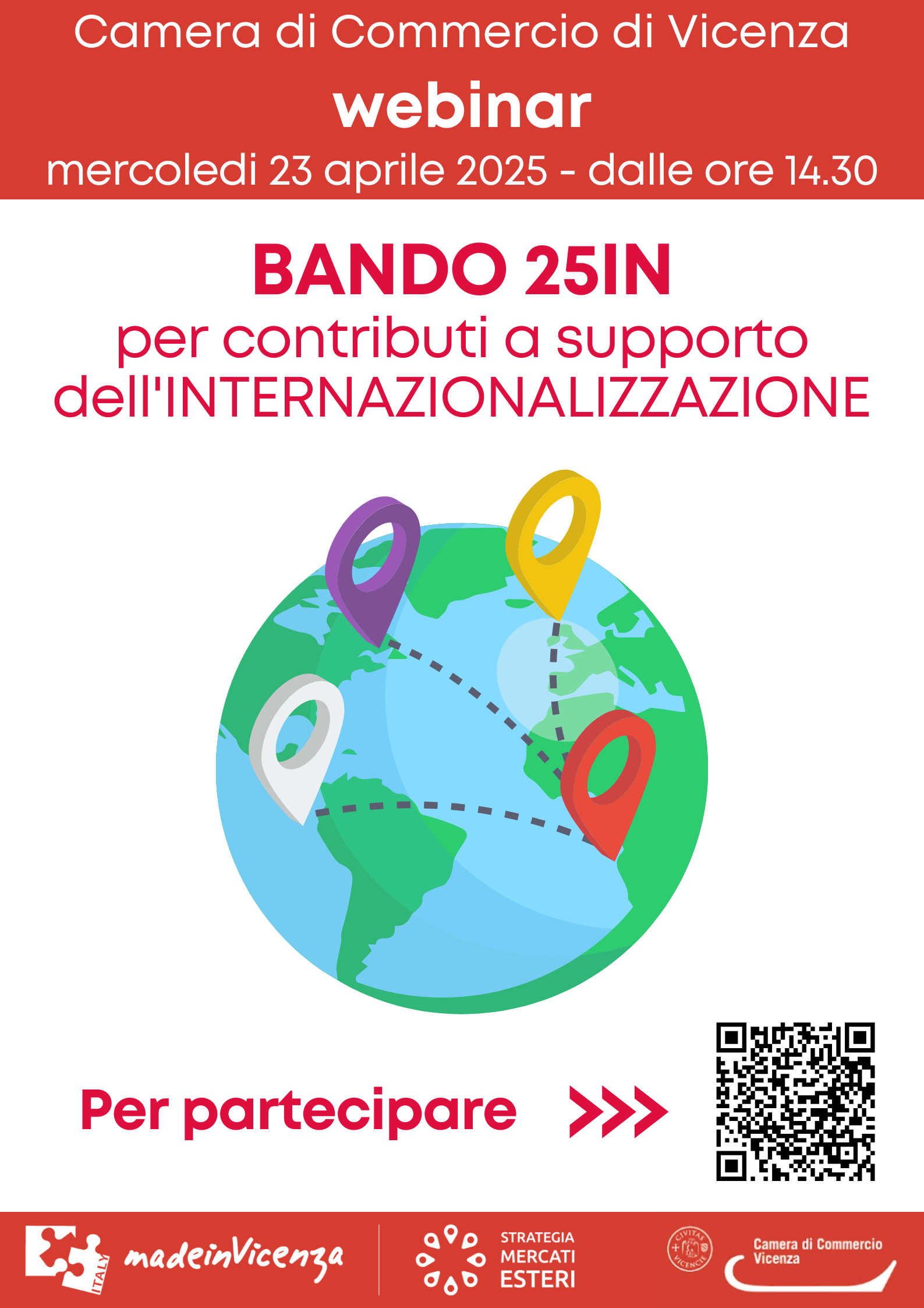 BANDO INTERNAZIONALIZZAZIONE - ANNO 2025 (25IN)